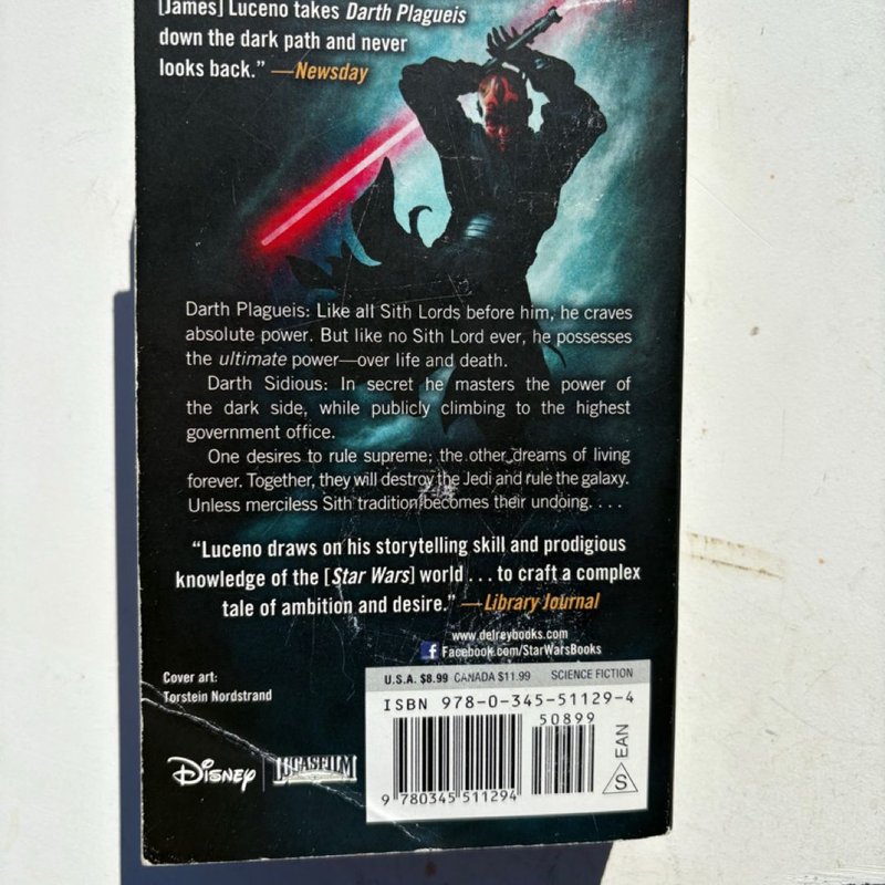 Darth Plagueis: Star Wars Legends
