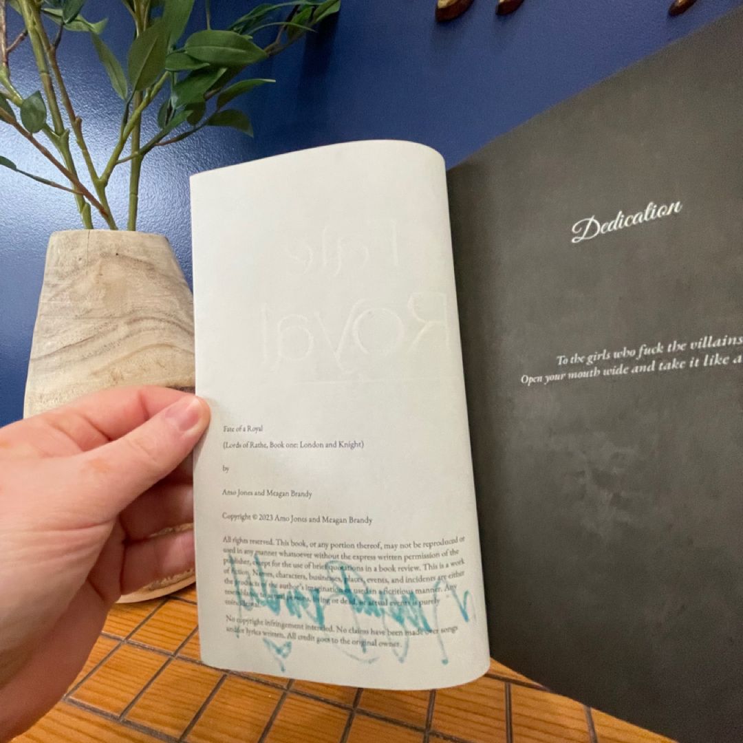 Fate of a Royal Signed Indie Edition
