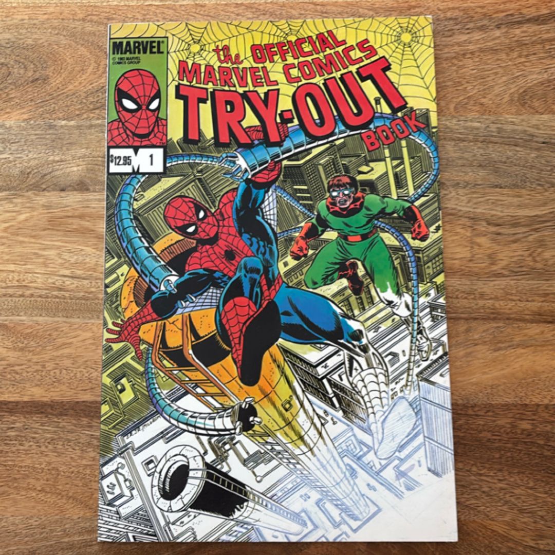 The Official Marvel Comics Try-Out Book