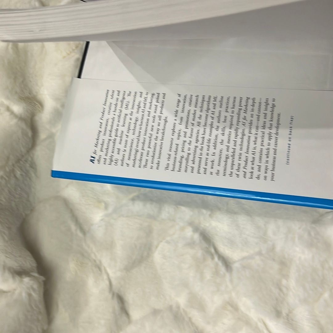 AI for Marketing and Product Innovation