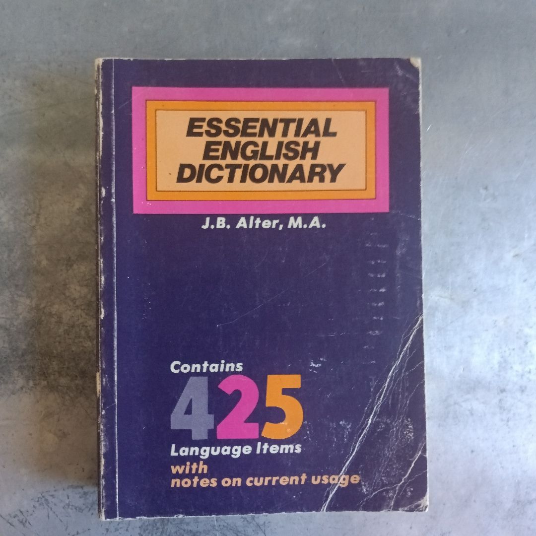 Essential English Dictionary