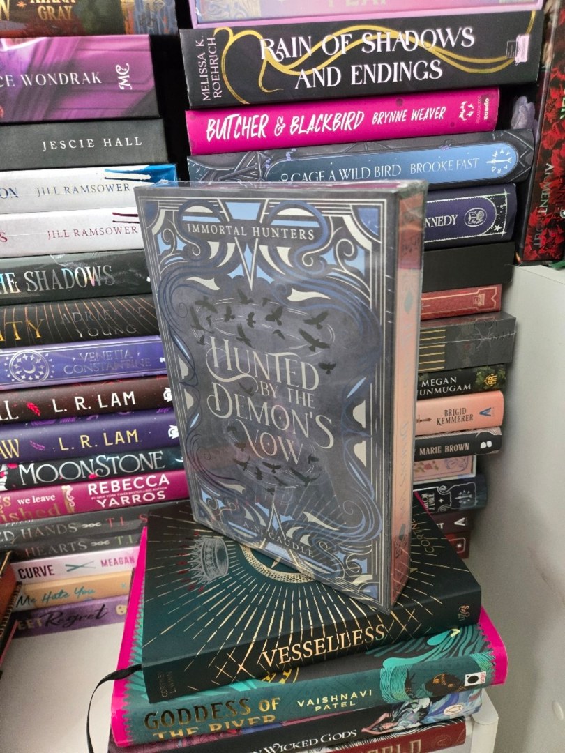 A N Caudle Hunted

by the Demon's

Vow fantasy

romance signed

exclusive edges