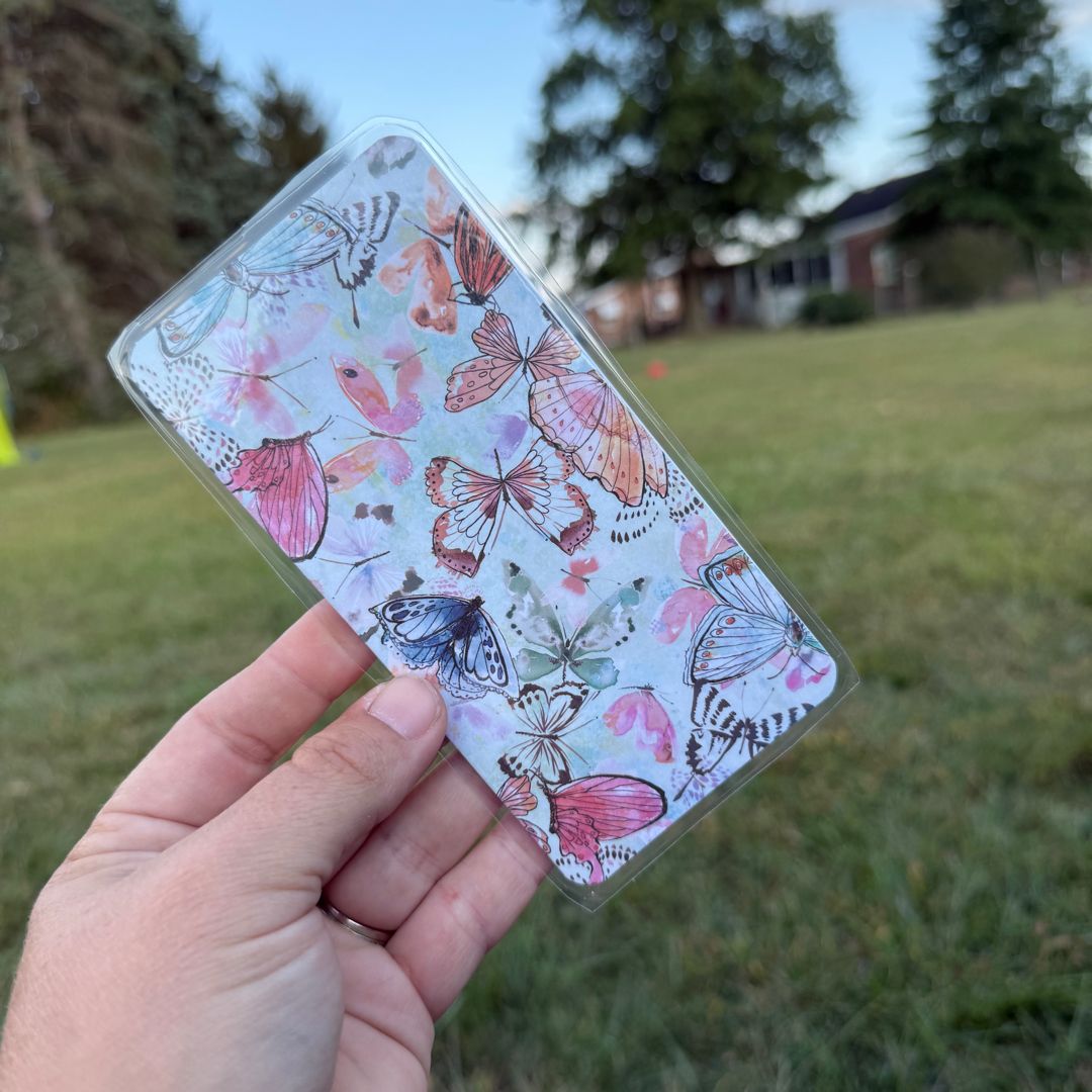 Watercolor butterfly printed bookmark 🦋