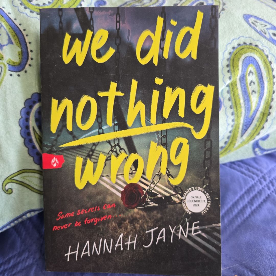 We Did Nothing Wrong