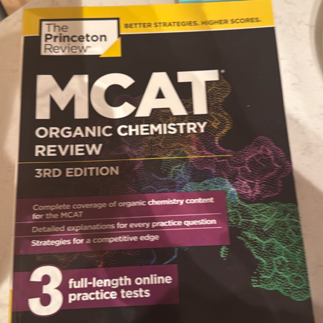MCAT Organic Chemistry Review, 3rd Edition