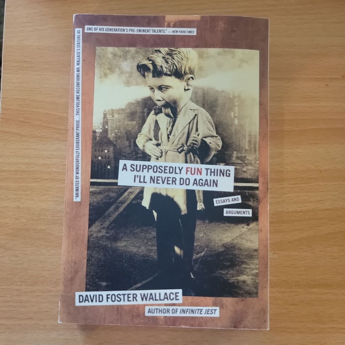A Supposedly Fun Thing I'll Never Do Again by David Foster Wallace