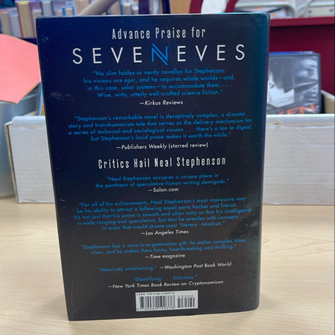 Seveneves by Neal Stephenson, Hardcover | Pangobooks