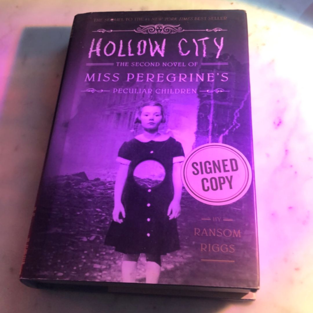 Hollow City Signed by Author Ransom Riggs