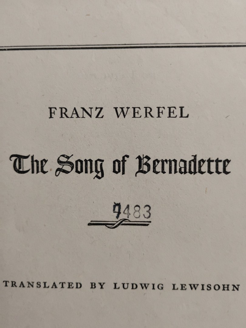 The Song of Bernadette 