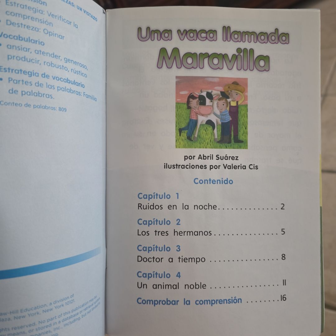 Una Vaca Llamada Maravilla - Reader