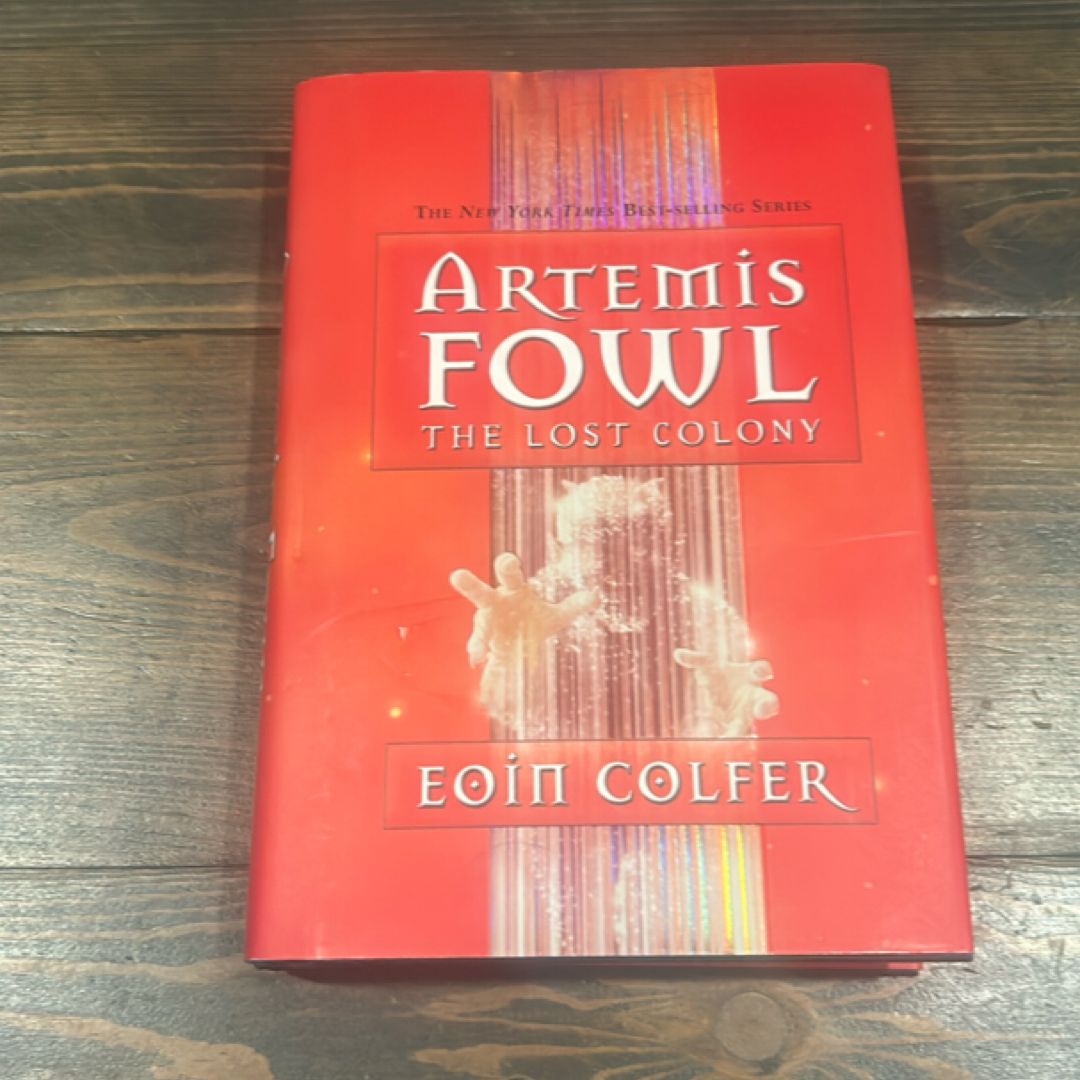 Artemis Fowl the Lost Colony (signed)