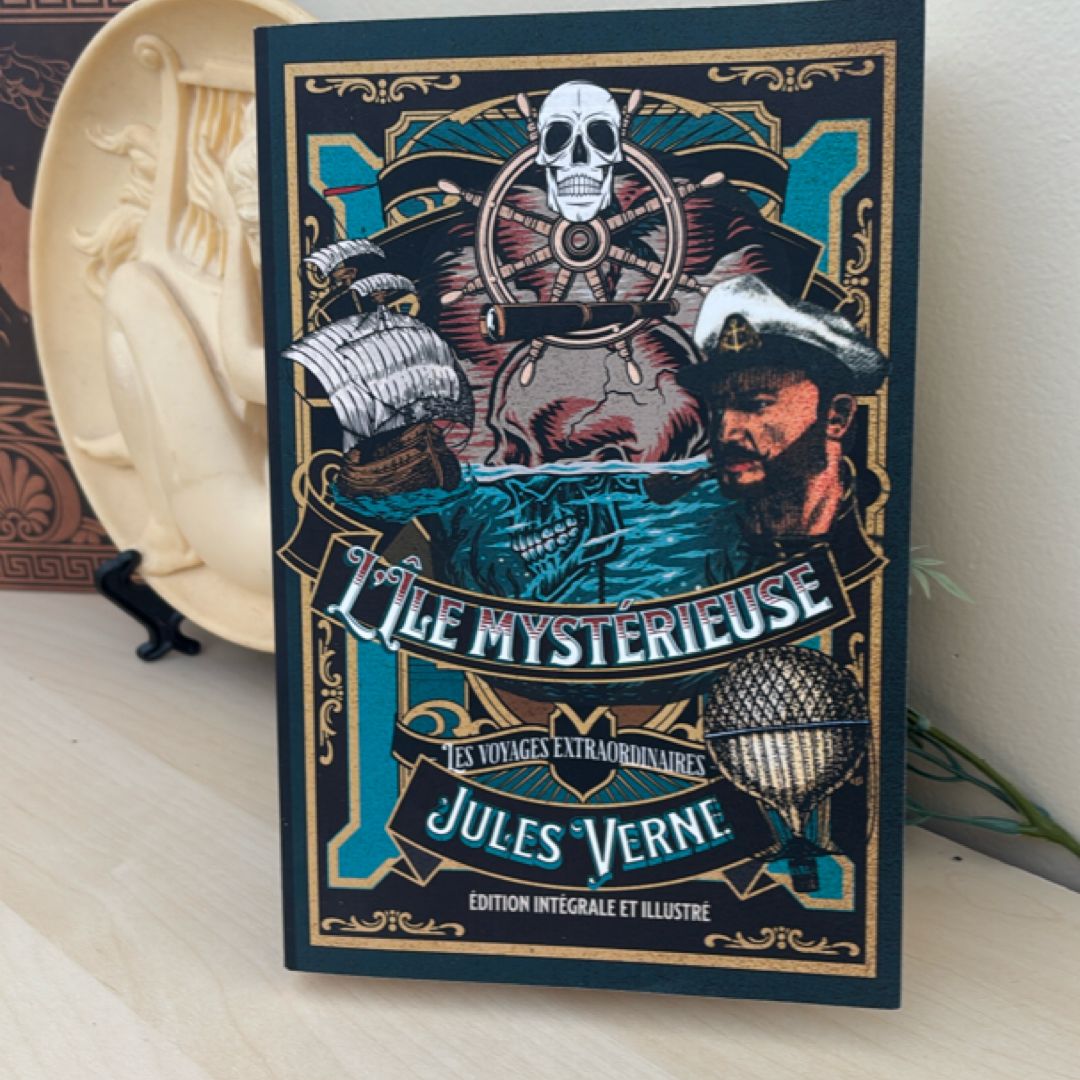 L’Île mystérieuse — Les voyages extraordinaires — édition intégrale et illustré (French Edition)