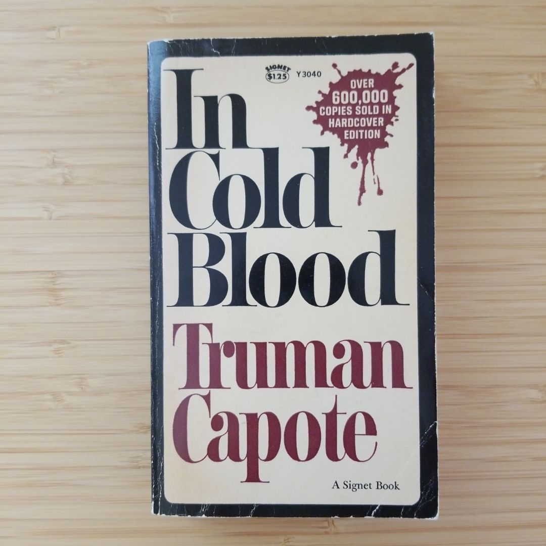 In Cold Blood 1965 third printing