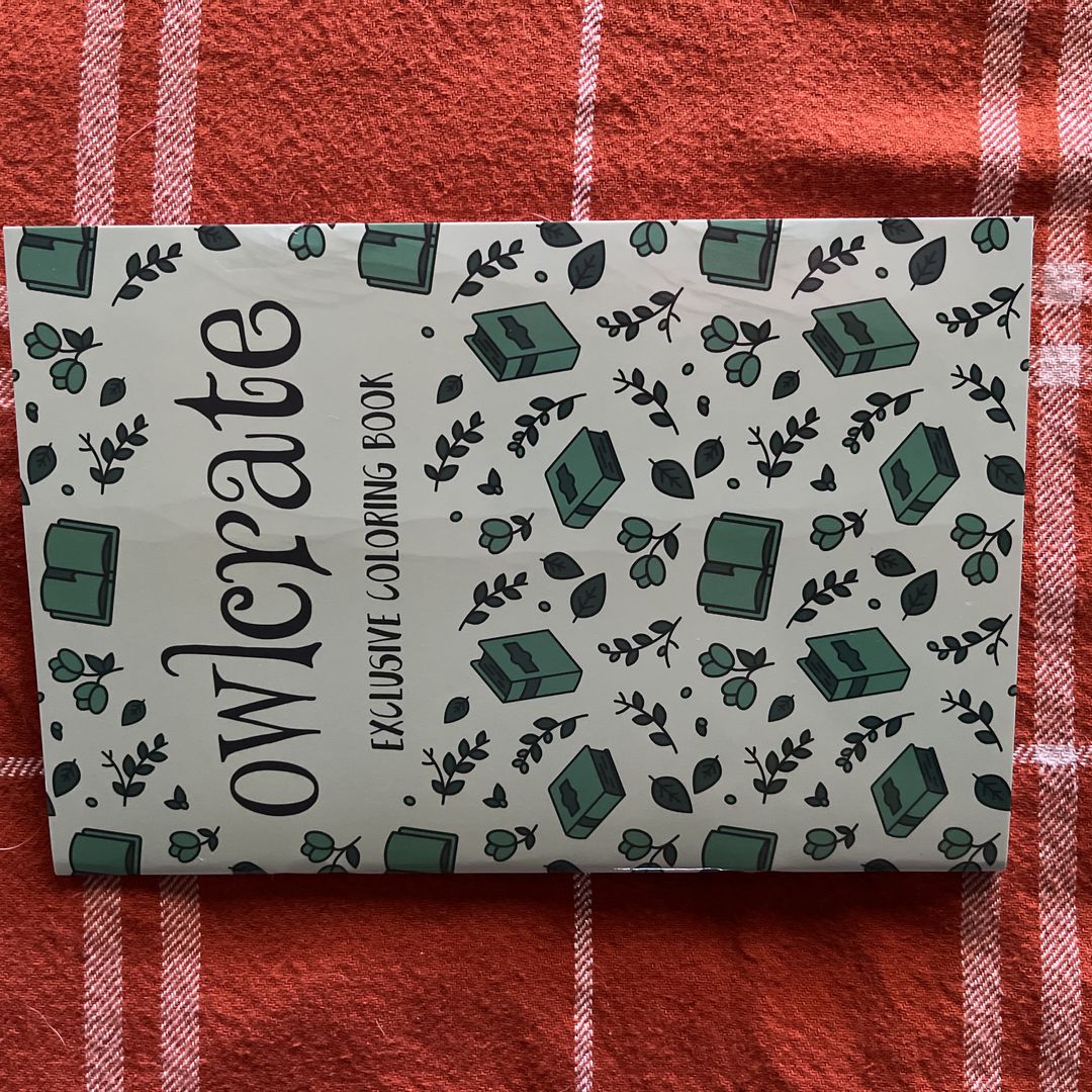 OwlCrate Exclusive Coloring Book