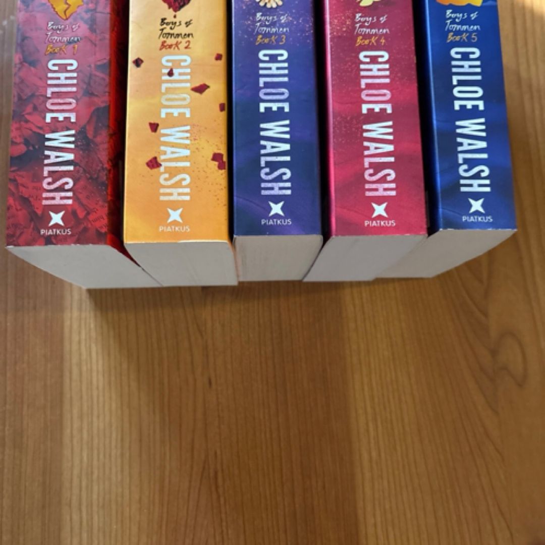 Boys of Tommen by Chloe Walsh, UK edition Paperbacks