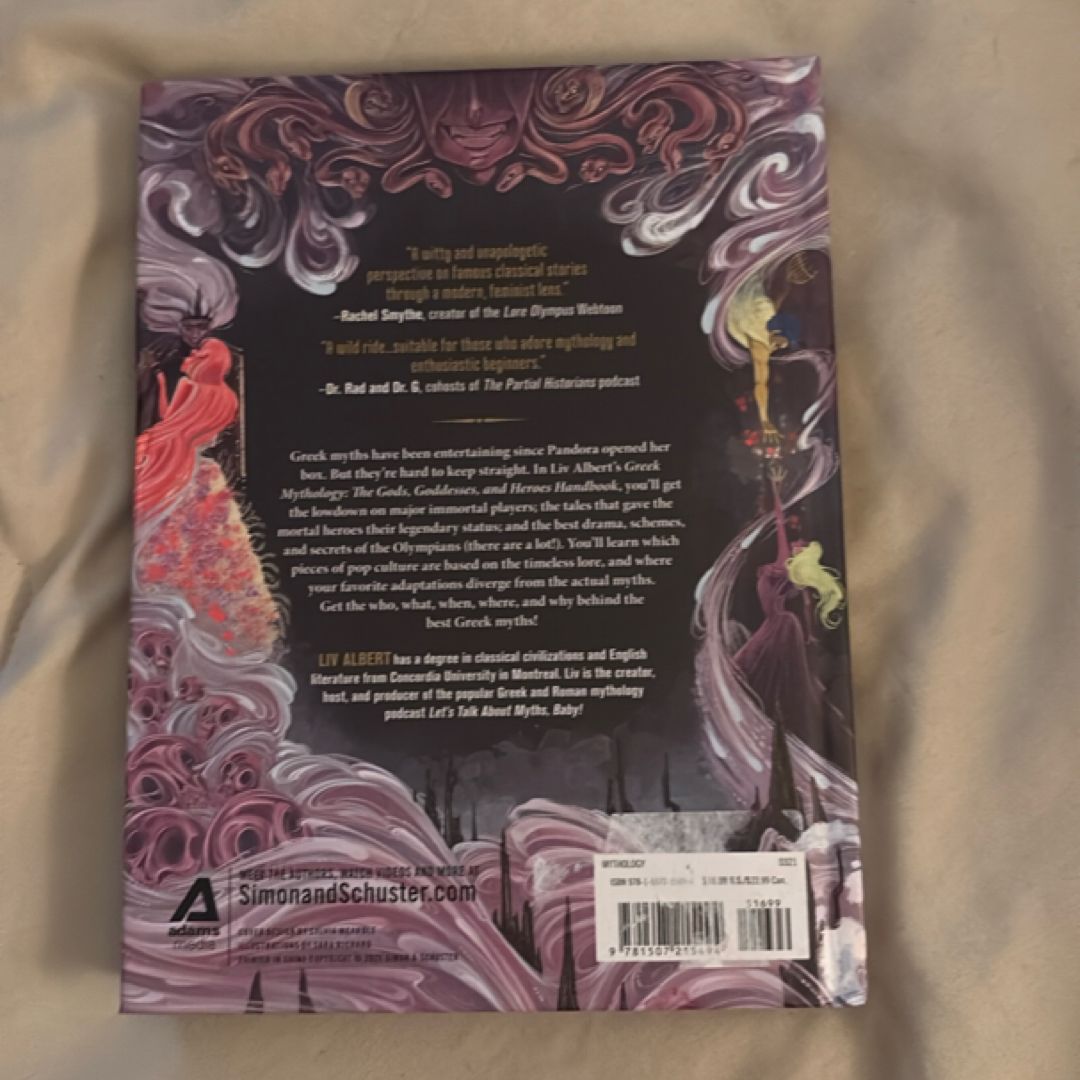 Greek Mythology: the Gods, Goddesses, and Heroes Handbook