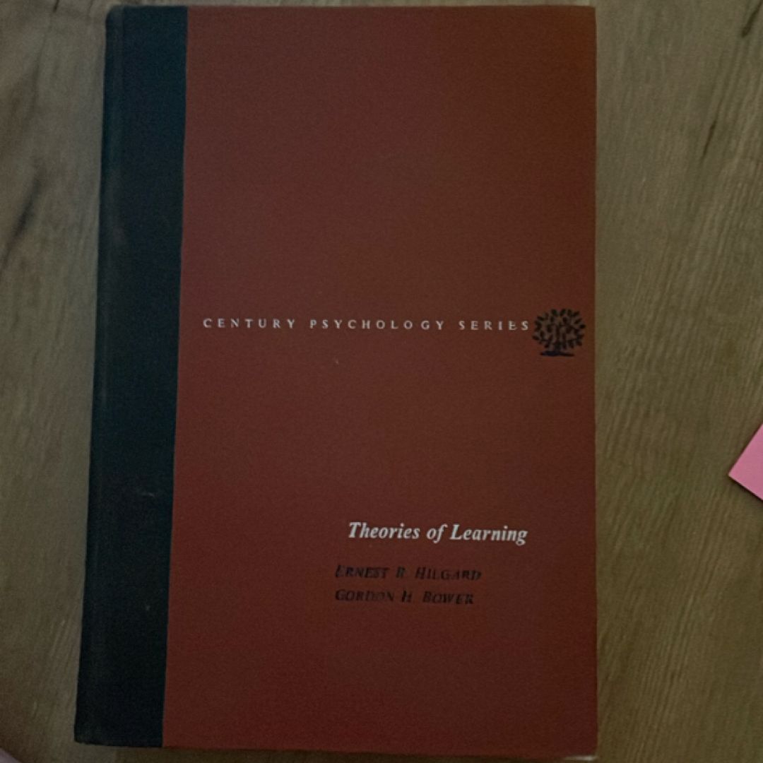 Theories of Learning