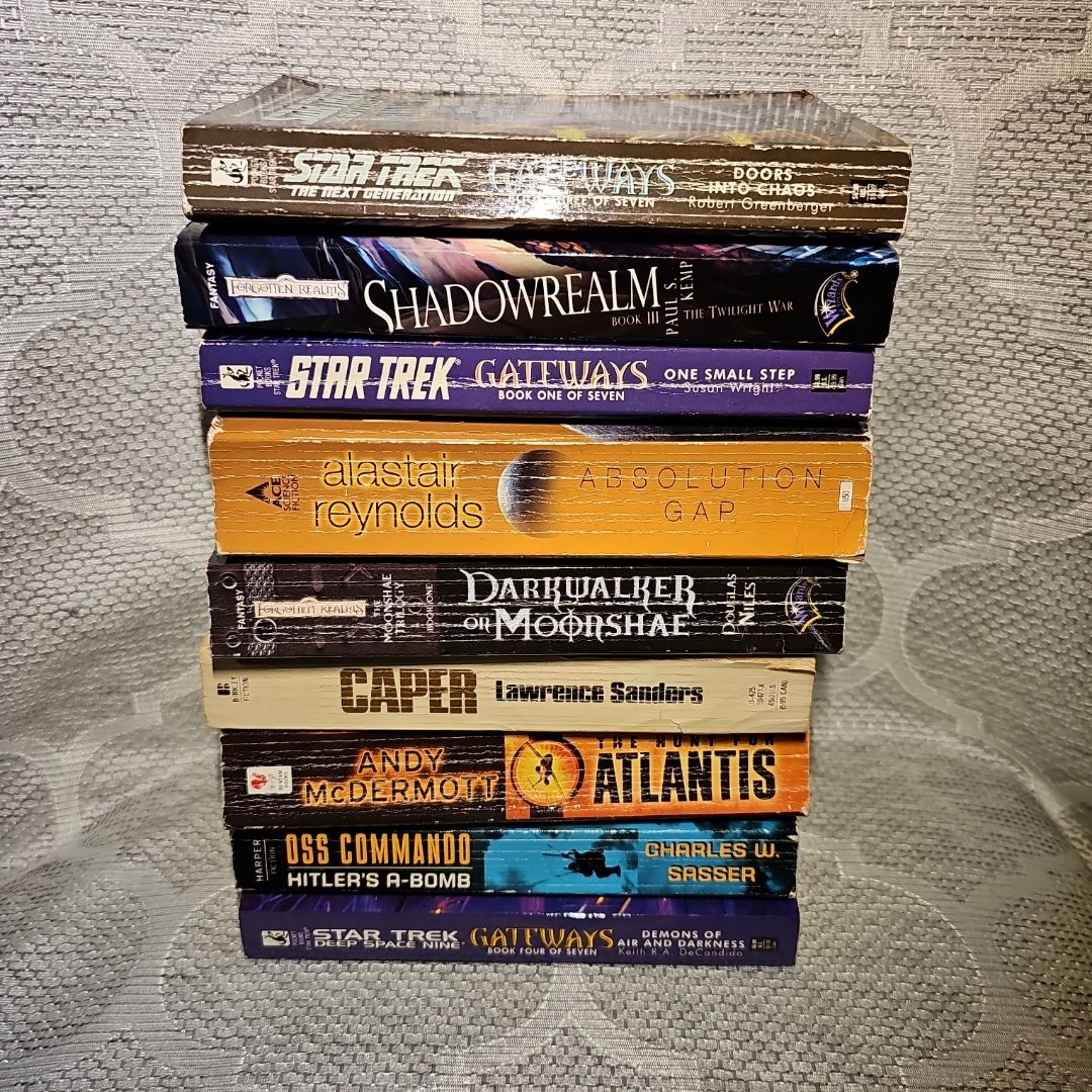 Star Trek Book set of 9