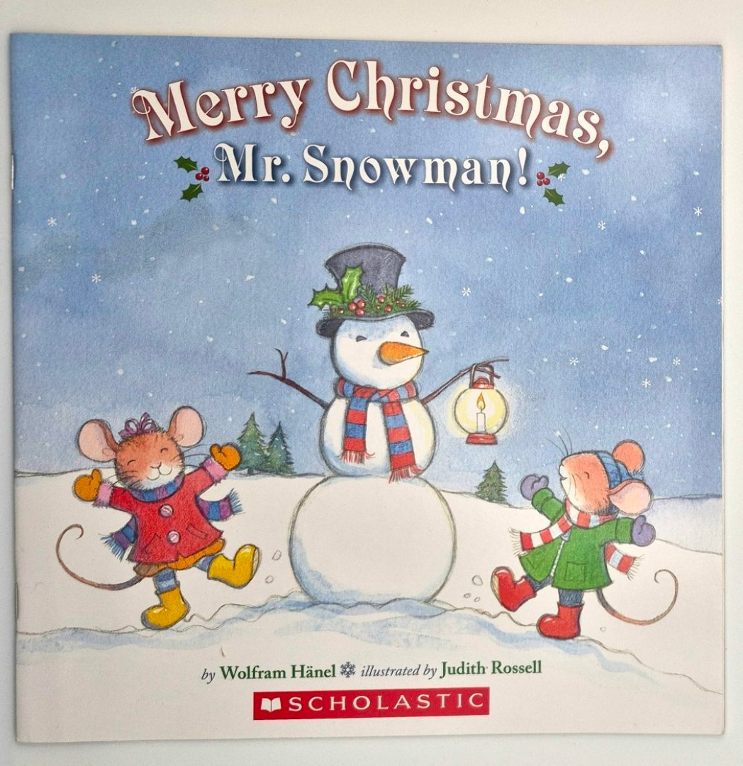 Merry Christmas, Mr. Snowman! (Very Good, 2014, Pbk, 32 pgs, Scholastic)