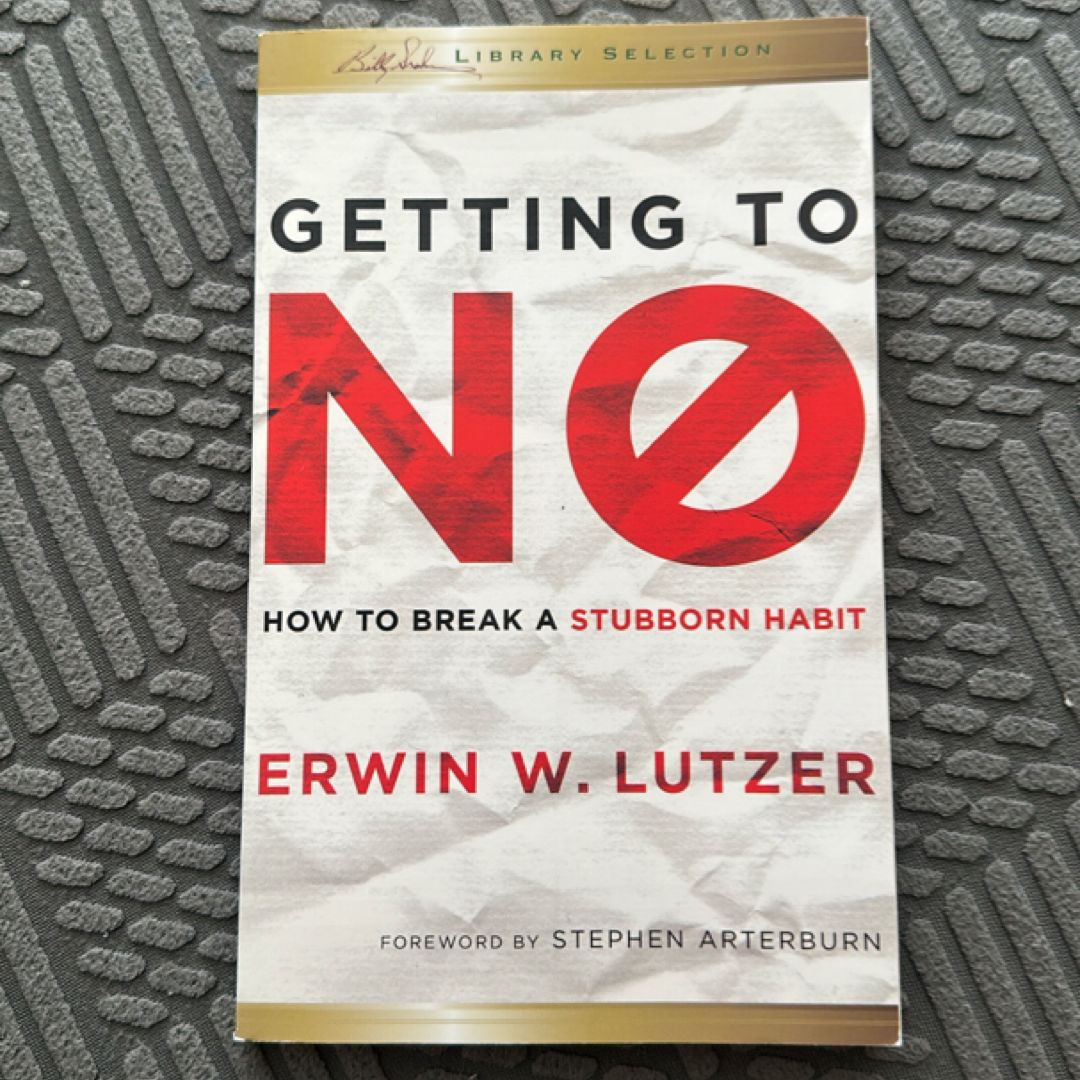 How to Say No to a Stubborn Habit
