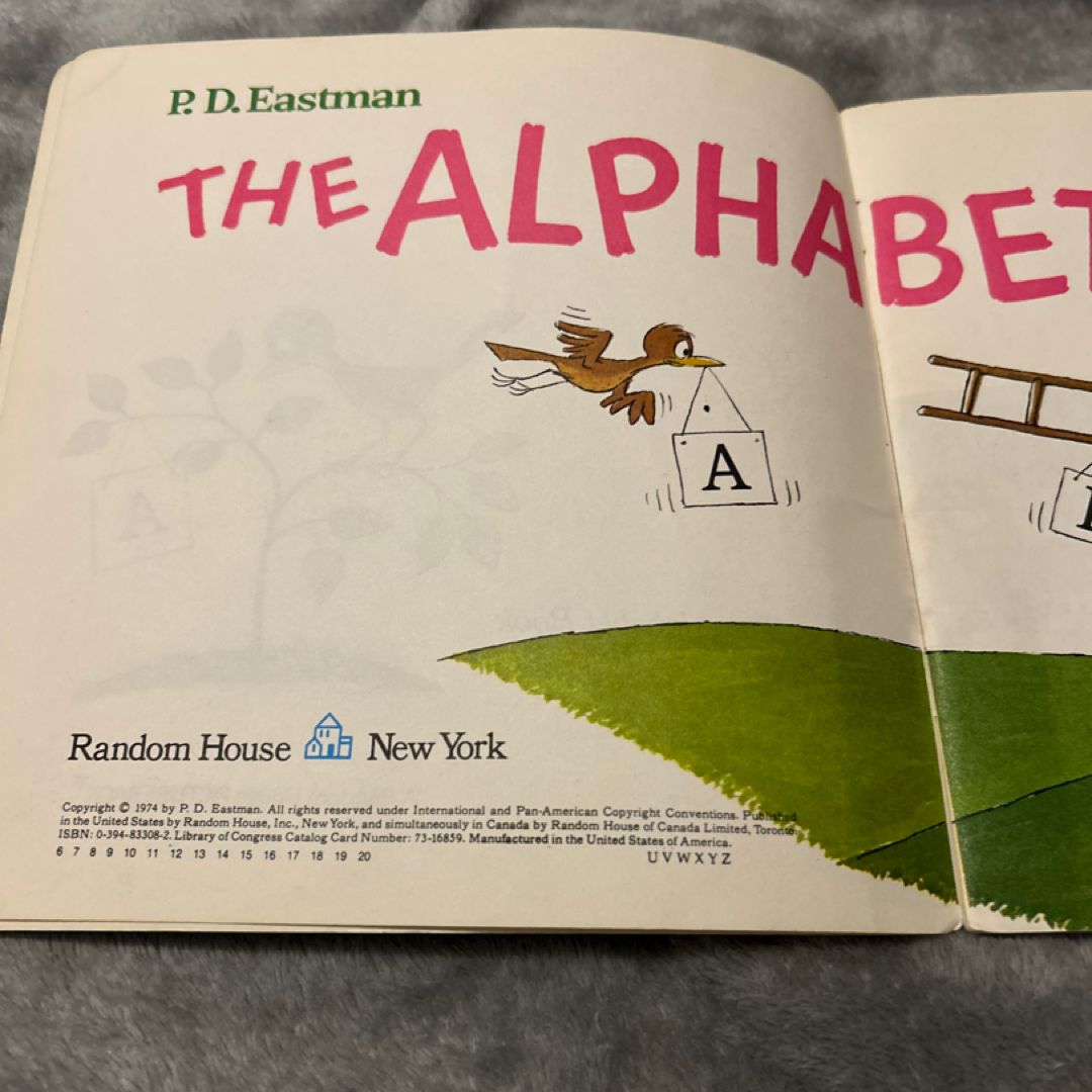 The alphabet book by Eastman, P. D.