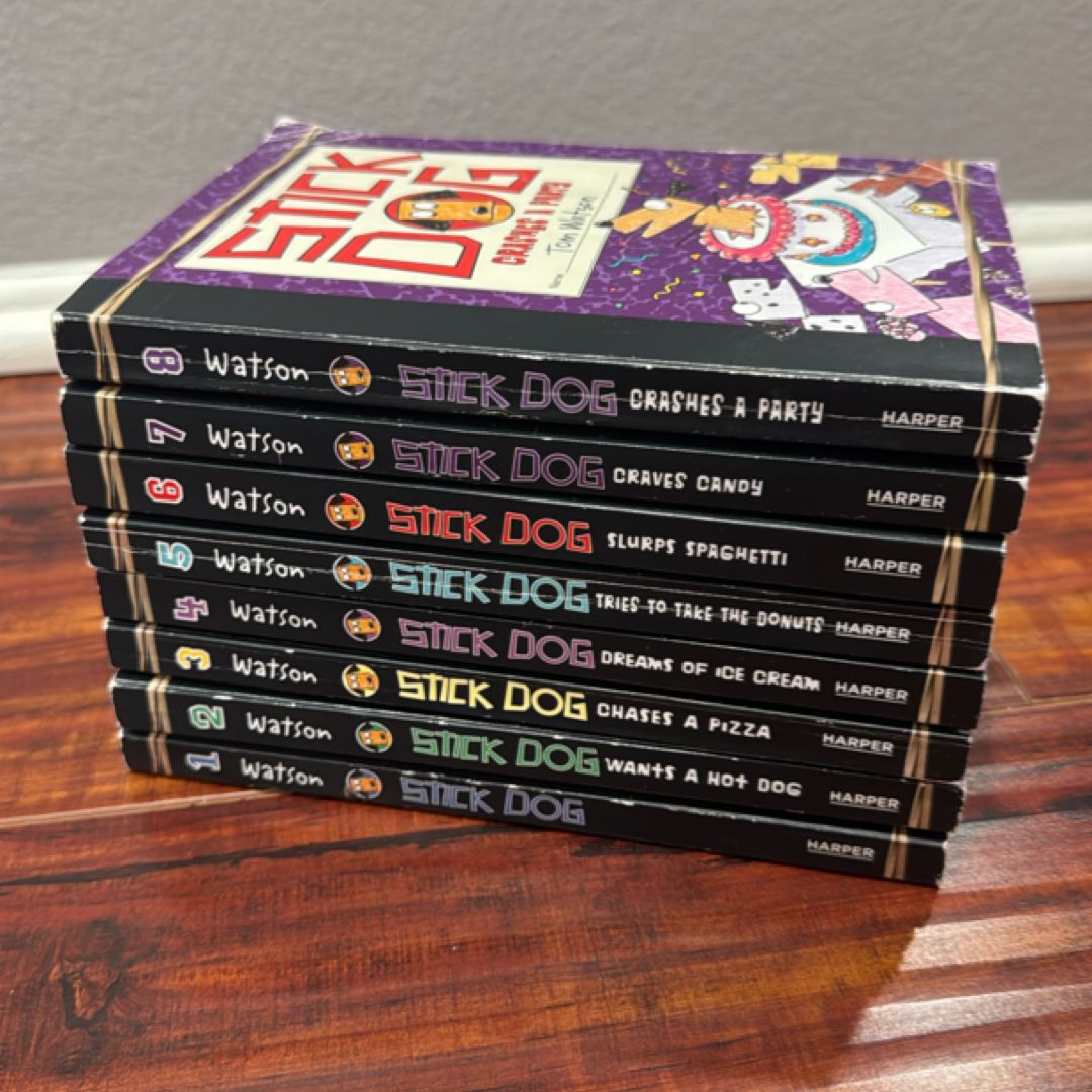 STICK DOG 8-BOOK BOX SET