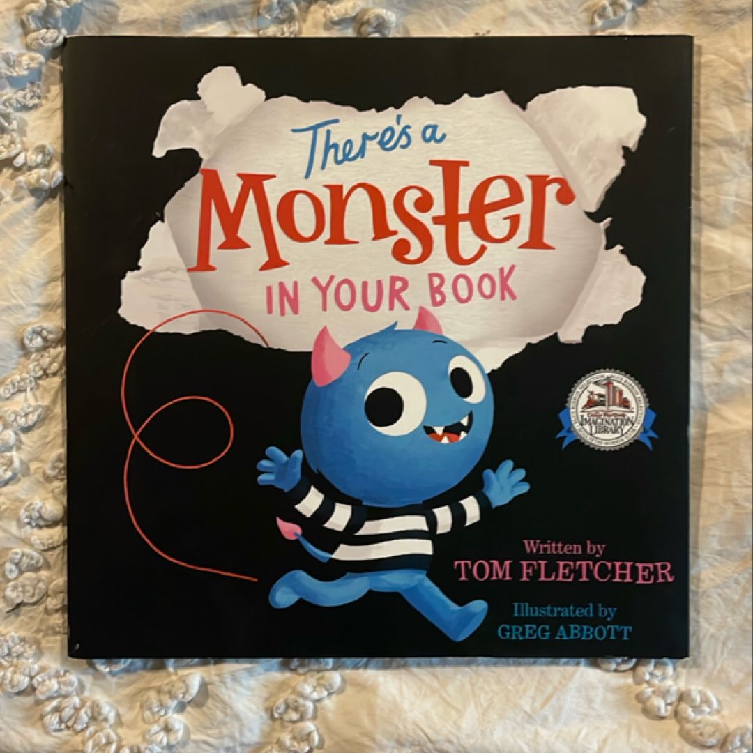 There's a Monster in Your Book: A Funny Monster Book for Kids and Toddlers 