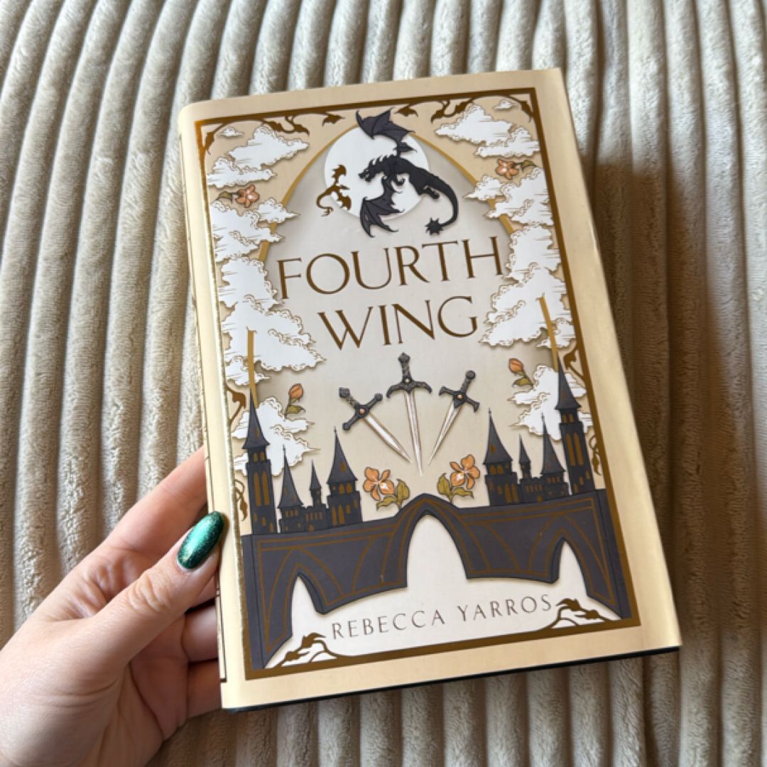 Fourth Wing with Special Dust Jacket