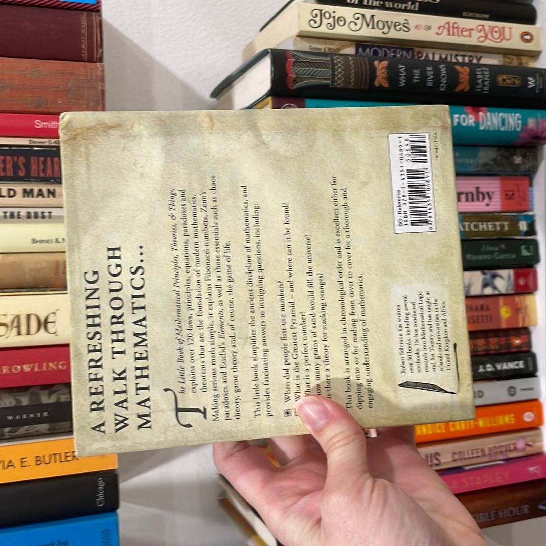 The Little Book of Mathematical Principles, Theories, and Things by Robert Solomon