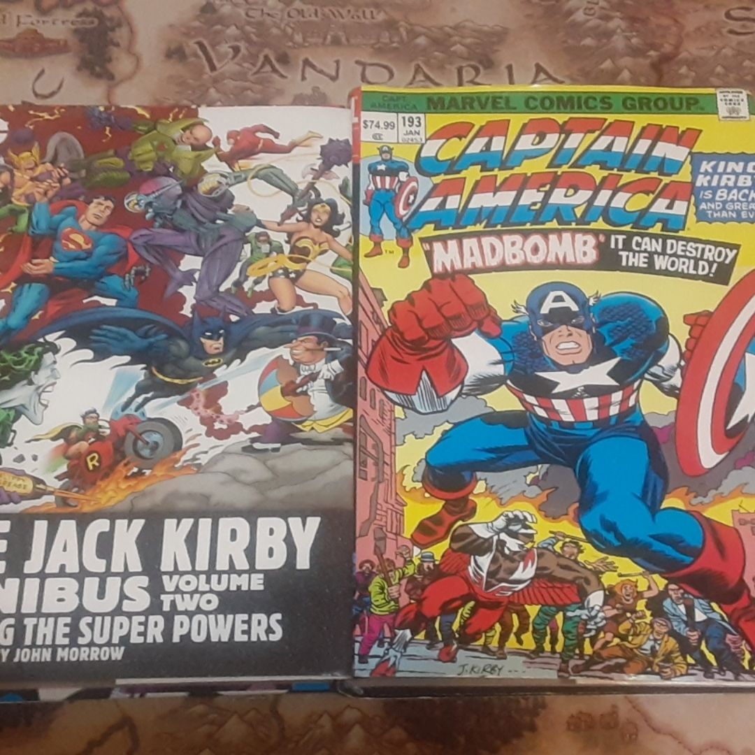2 Jack Kirby Omnibus Captain America  / DC Omnibus 2 Super Powers