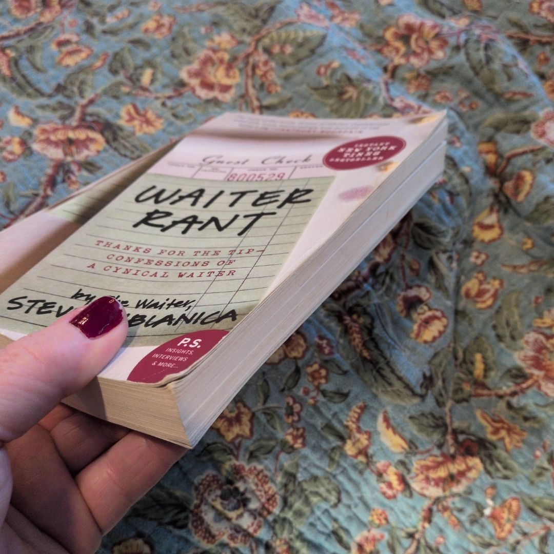 Waiter Rant by Steve Dublanica, Paperback | PangoBooks