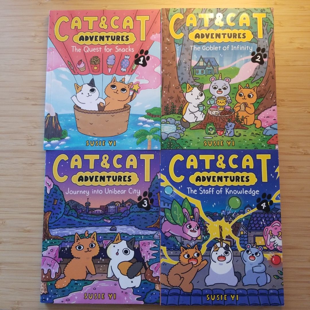 Cat & Cats Adventures volume 1-4