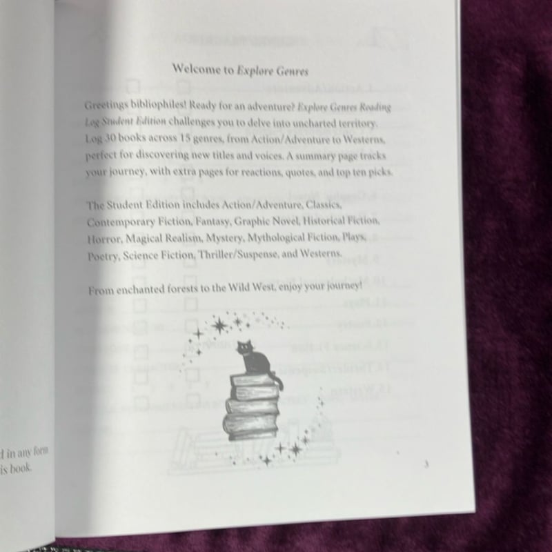 Explore Genres Reading Log: Student Edition by K.L. Kingman, Paperback ...