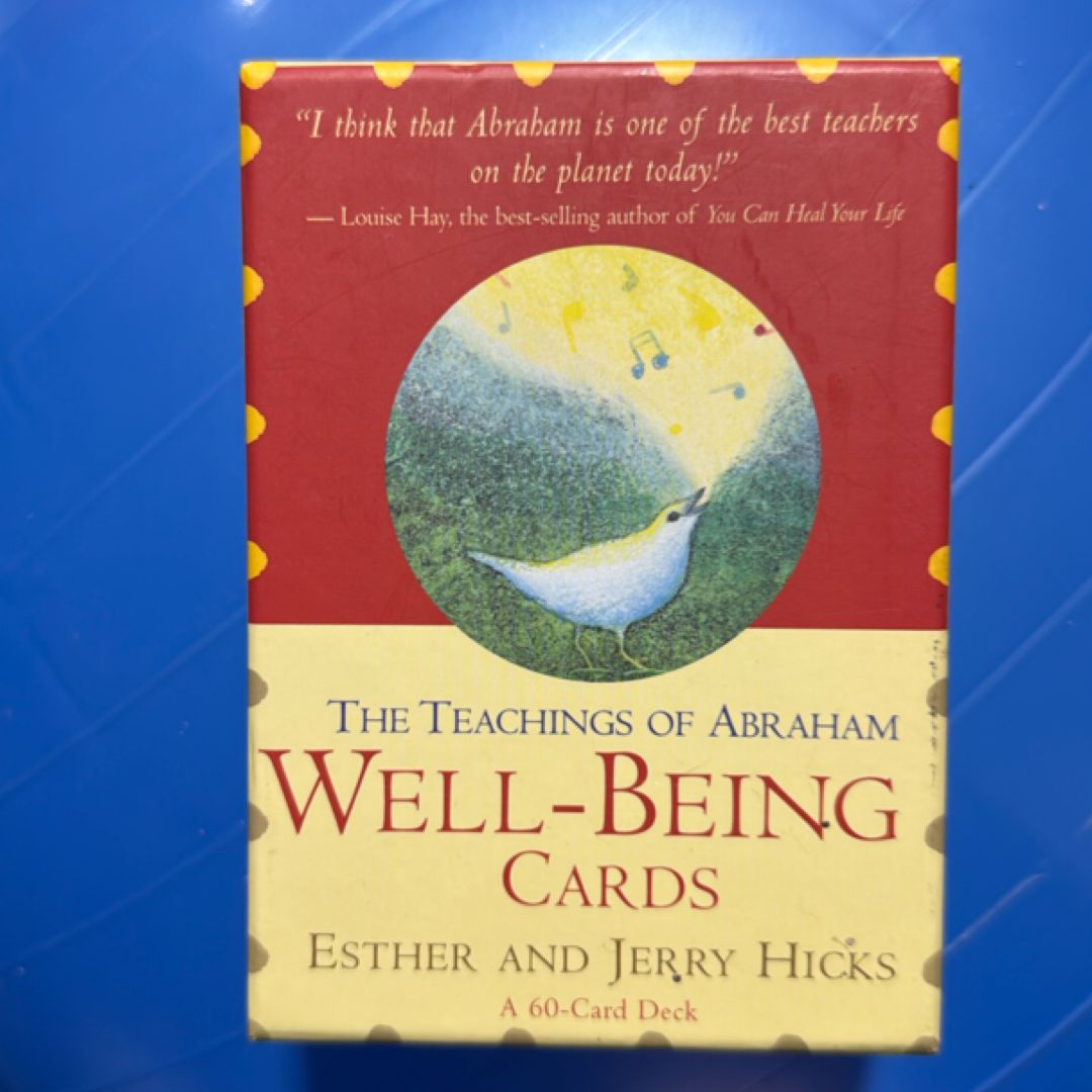 The Teachings of Abraham Well-Being Cards