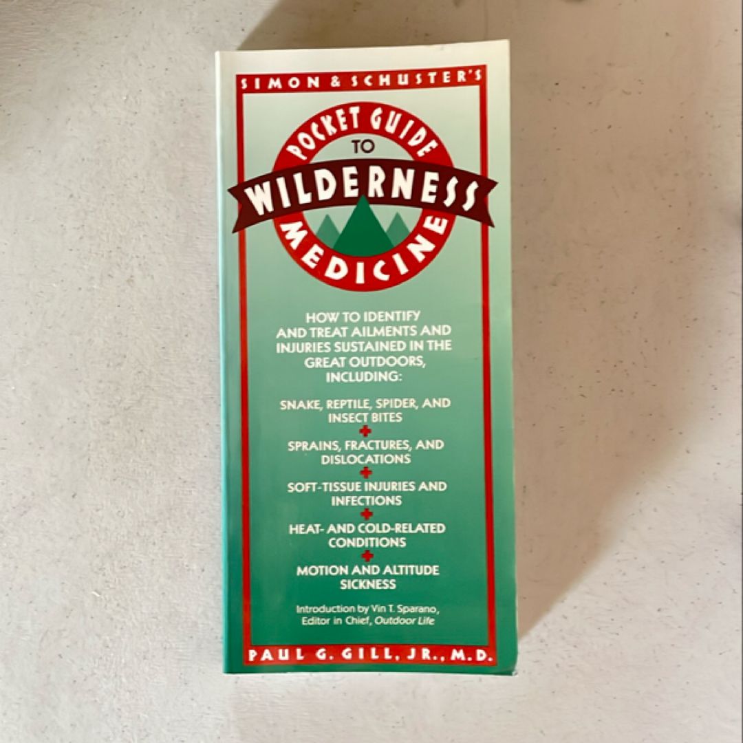 Pocket guide to wilderness medicine 