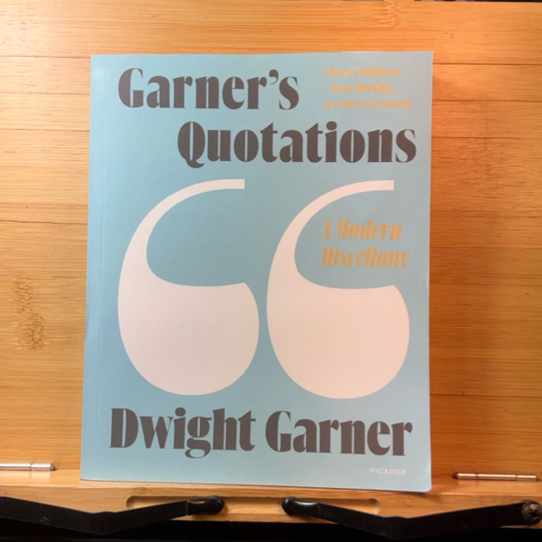 Garner's Quotations