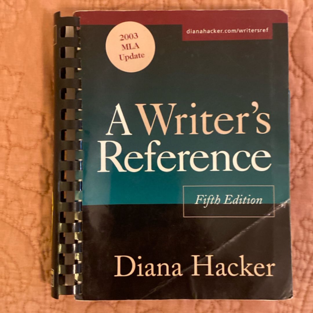 A Writer's Reference with Writing about Literature with 2009 MLA and 2010 APA Updates