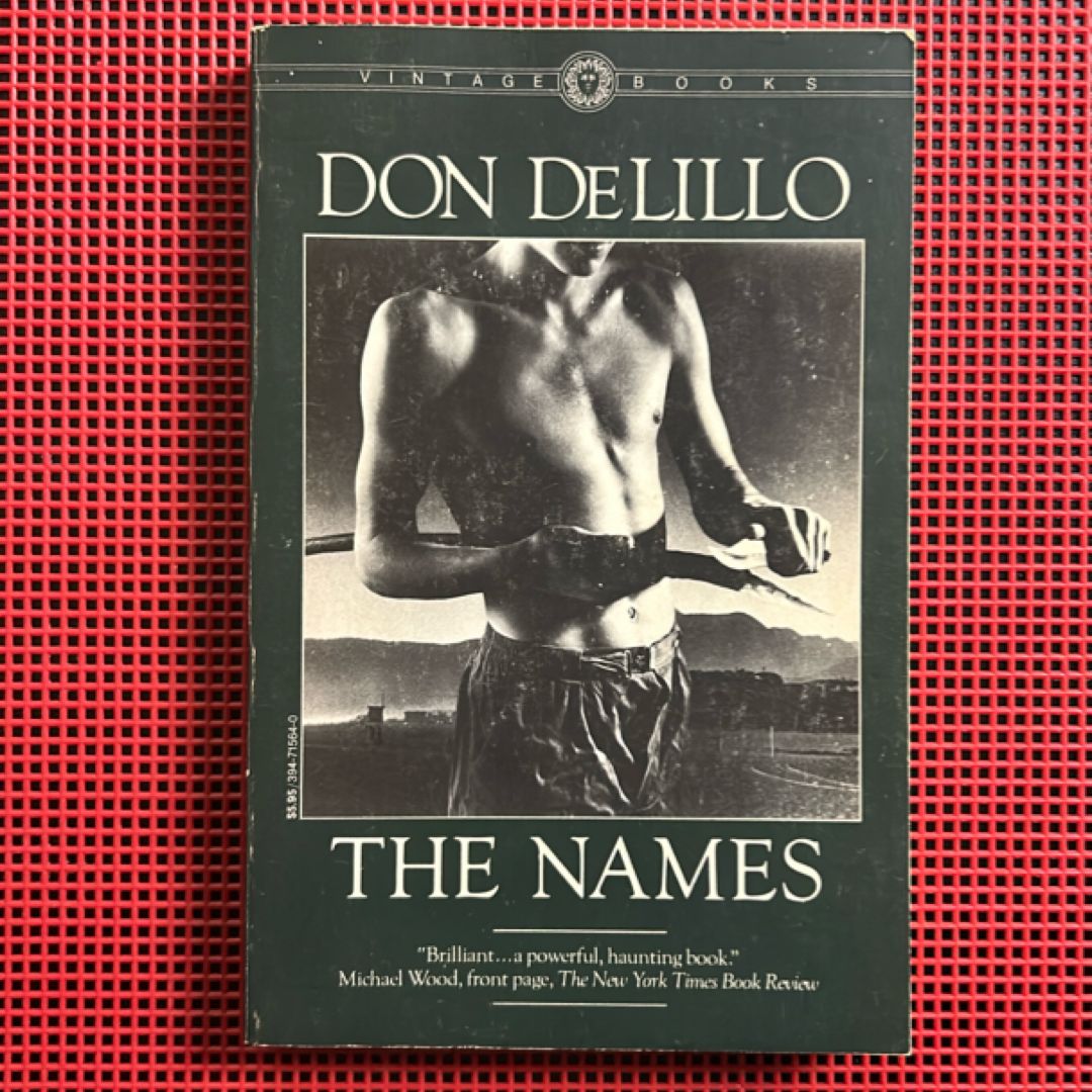 The Names (Vintage Books - First Edition)