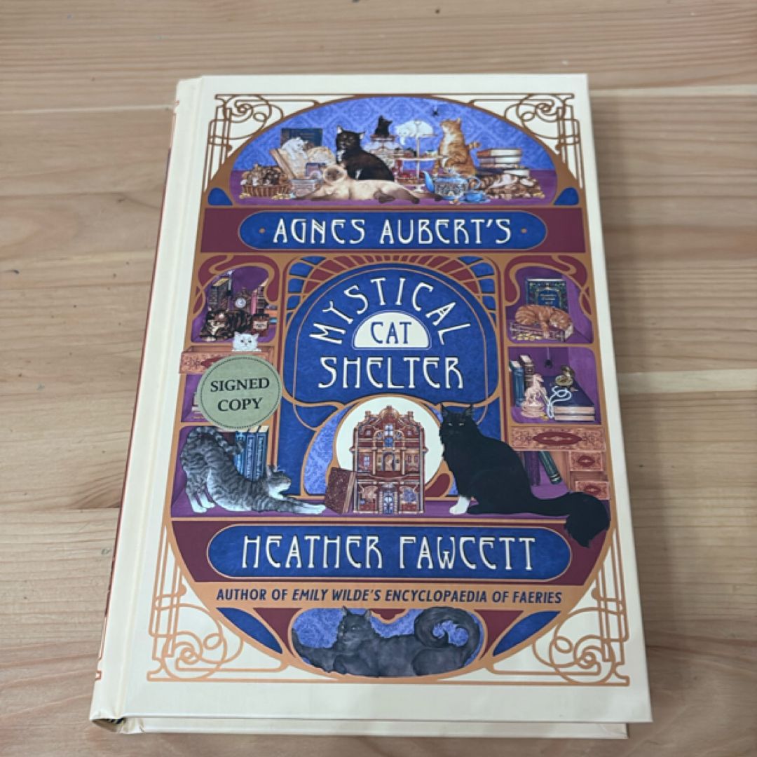 SIGNED Agnes Aubert’s Mystical Cat Shelter