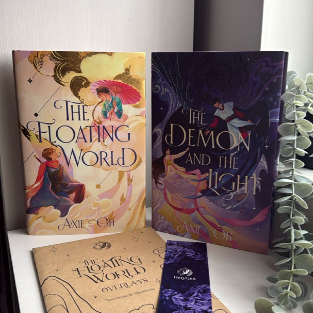 The Floating World and The Demon and the Light (SIGNED) *Fairyloot Special Edition*