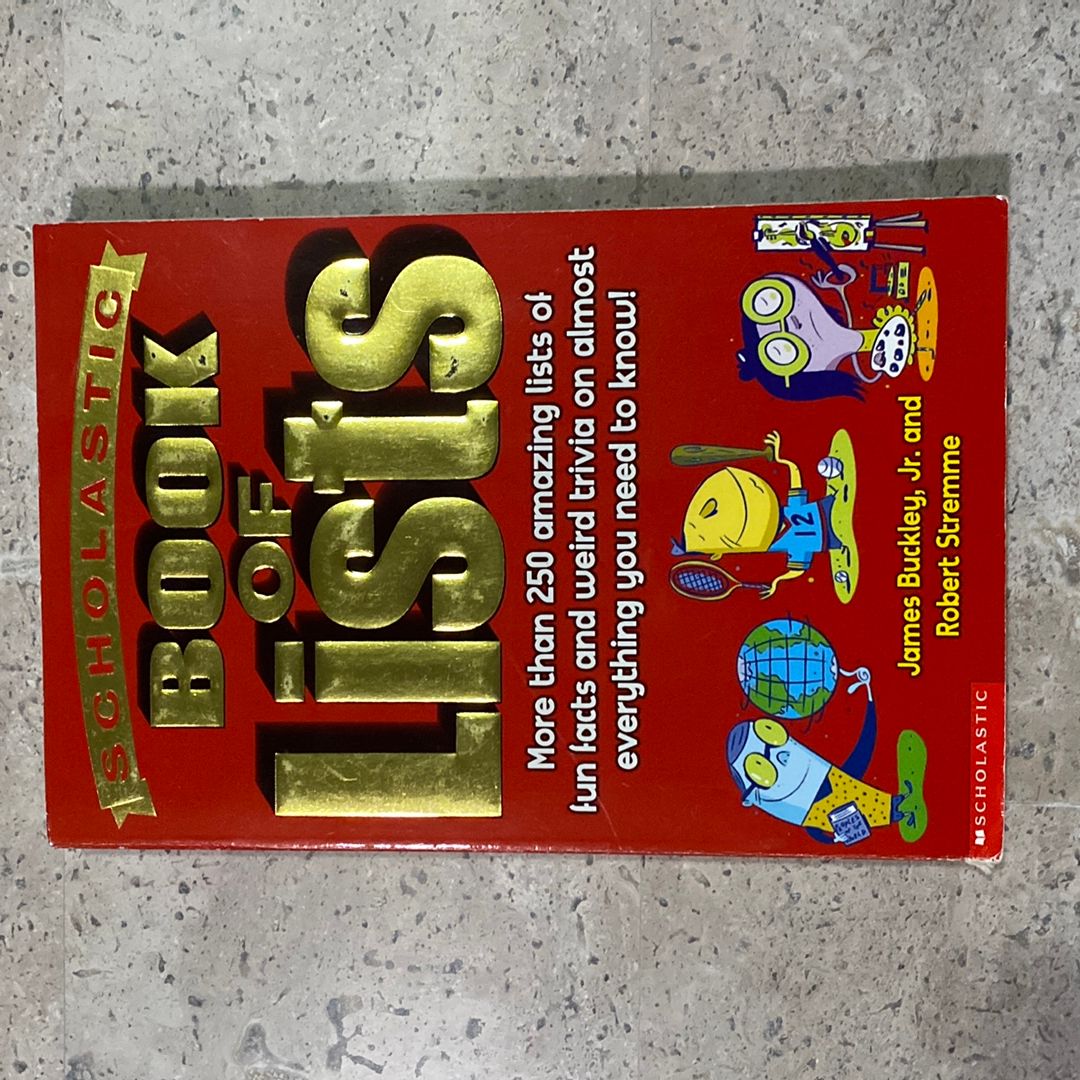 Scholastic Book of Lists