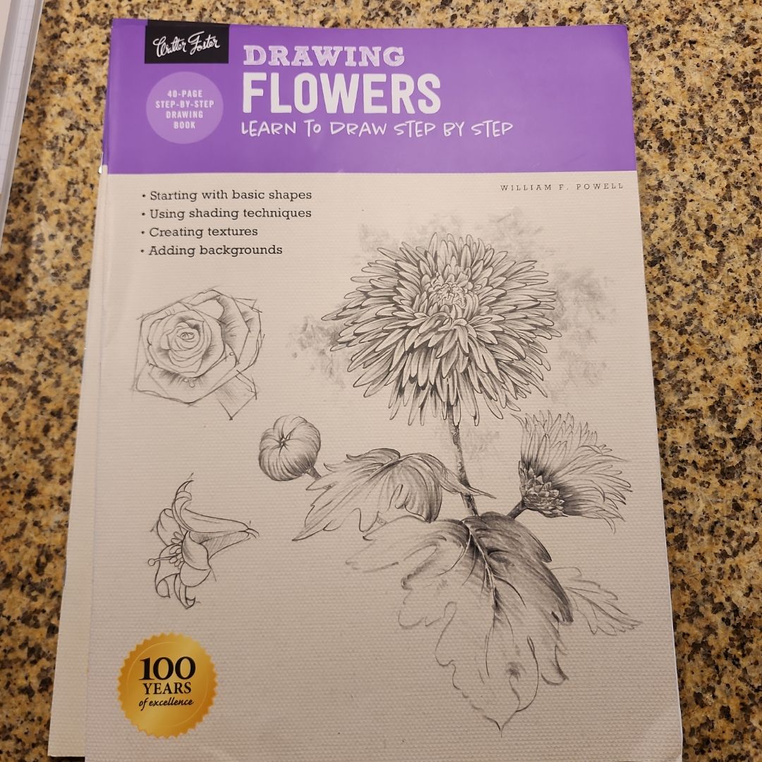 Drawing: Flowers with William F. Powell