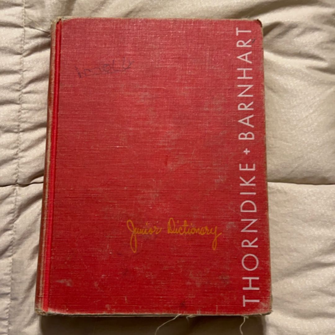 Thorndike + Barnhart Junior Dictionary
