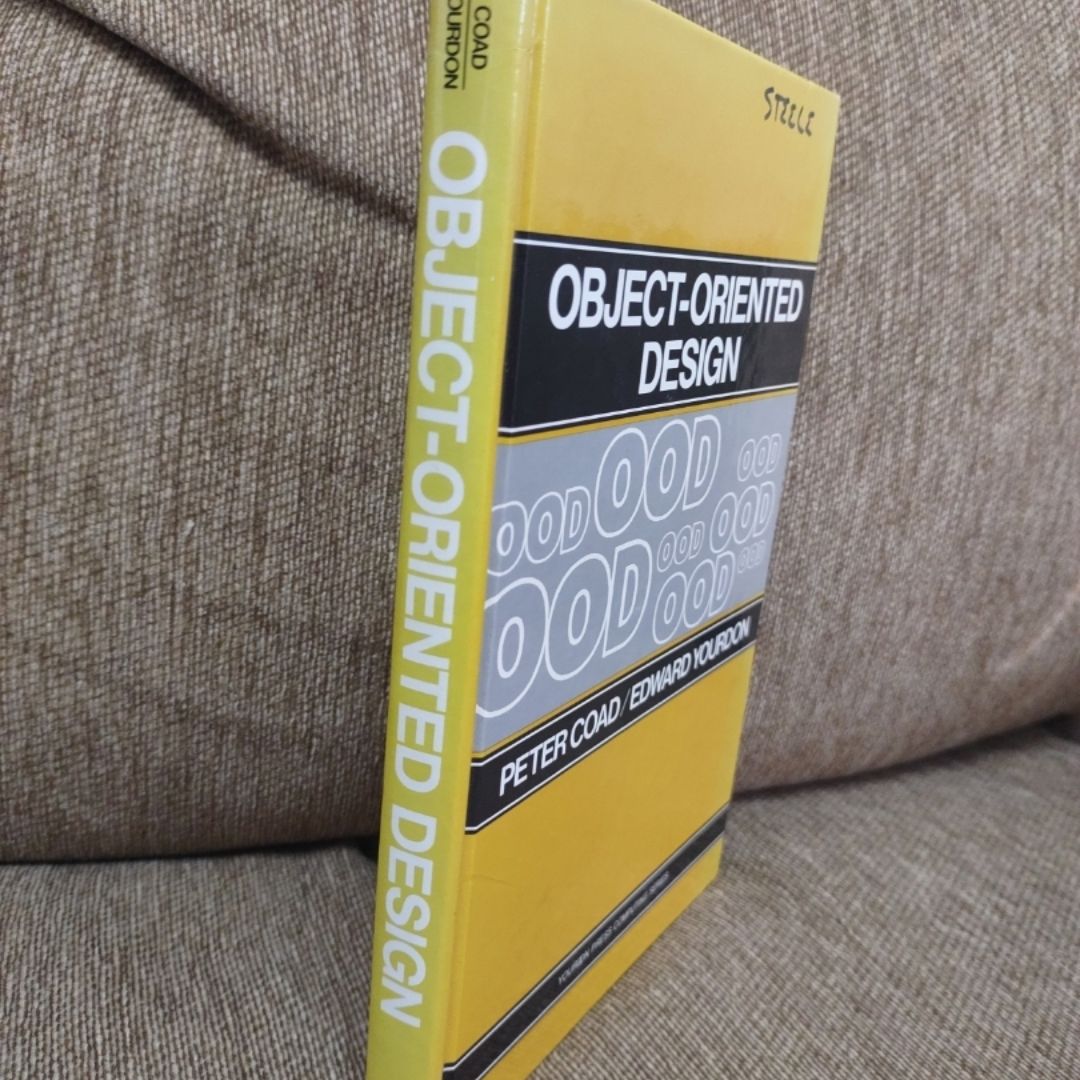 Object Oriented Design by Peter Coad, Edward Yourdon