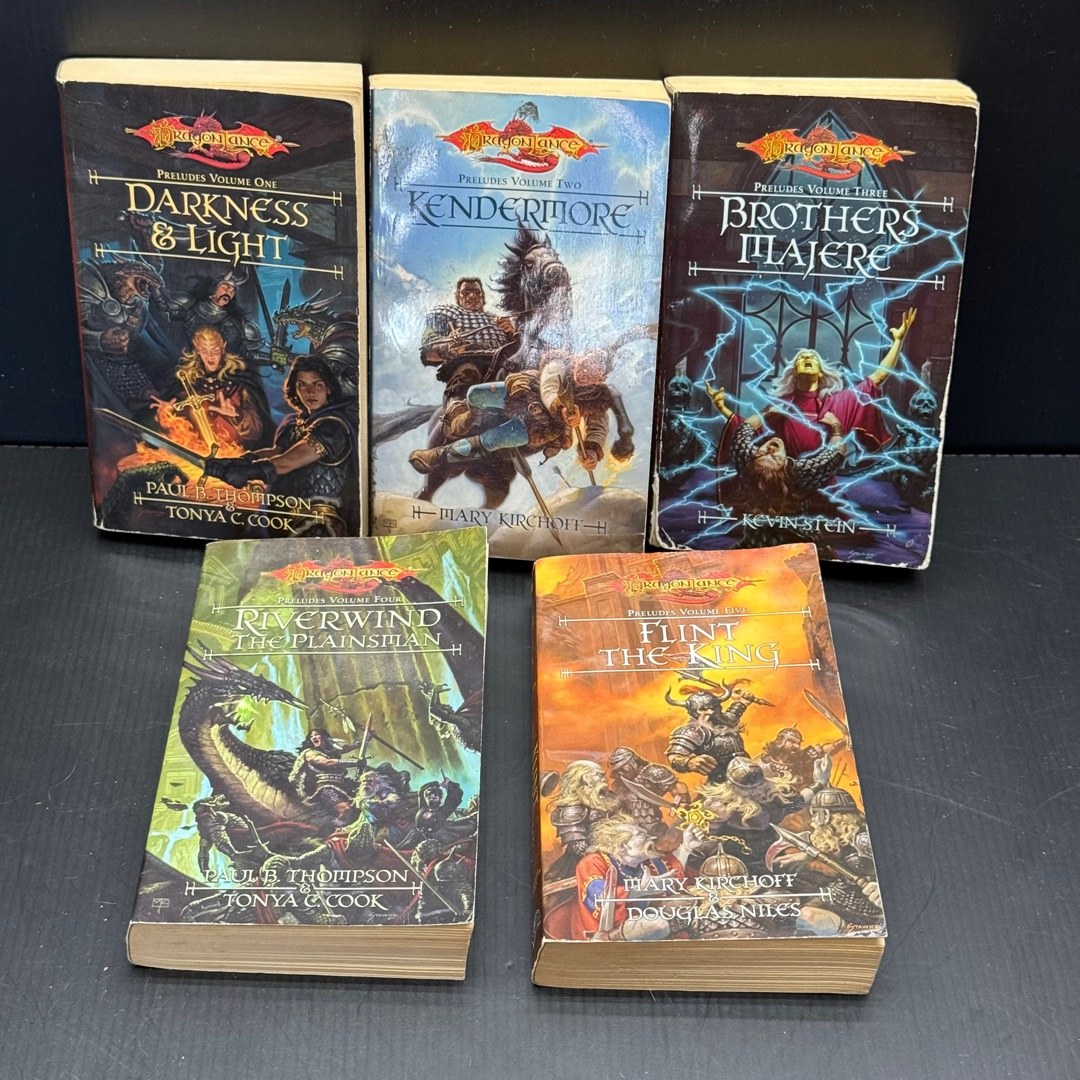 Dragonlance Preludes (1st editions 1st printings)