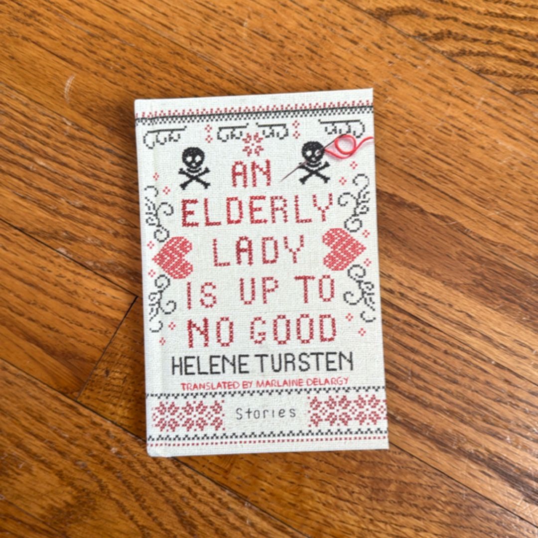 An Elderly Lady Is up to No Good