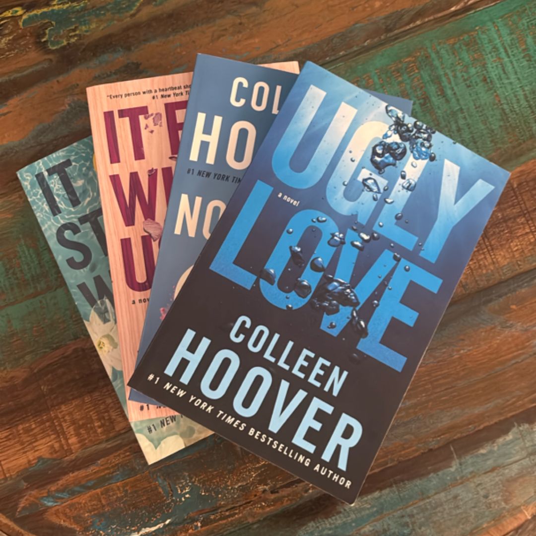 4 BOOKS: It Starts with Us; It Ends With Us; November 9; Ugly Love