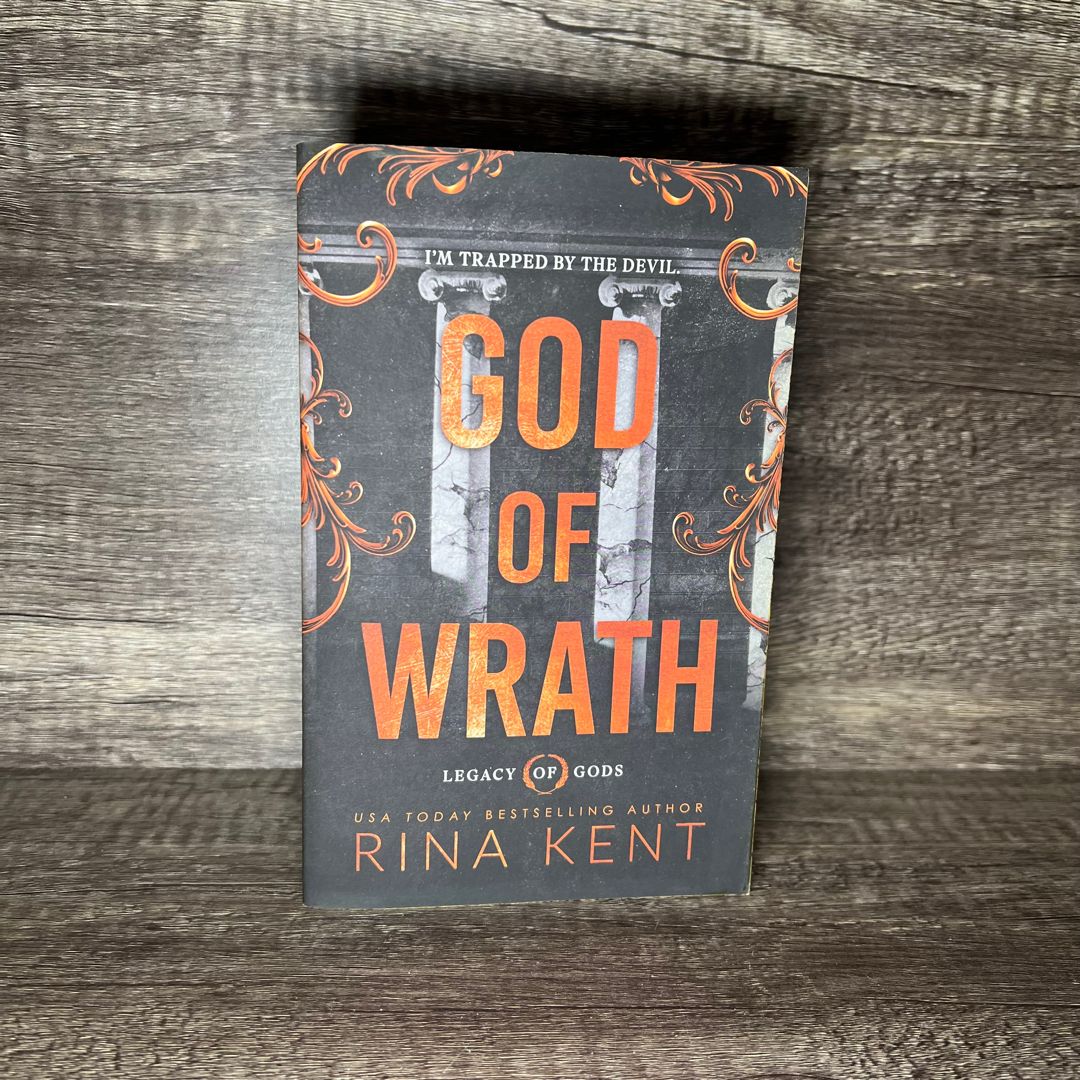 God of Wrath by Rina Kent - Deluxe edition with sprayed edges