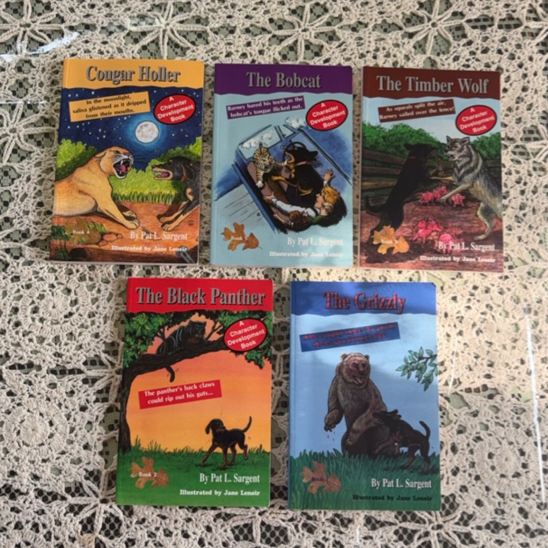 Cougar Holler Plus four other titles in the “Barney the Bear Killer” Series, all books SIGNED by author