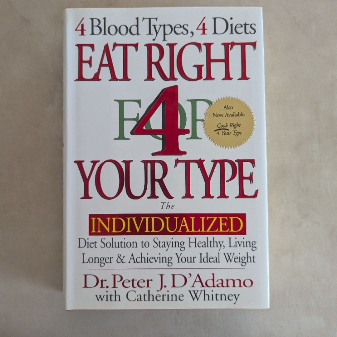 Eat Right 4 Your Type